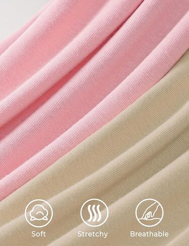 BOOPH Girls Leggings Kids Flare Leggings Fold Over Waistband Casual Bell Bottom Pants for Teens in Saudi Arabia