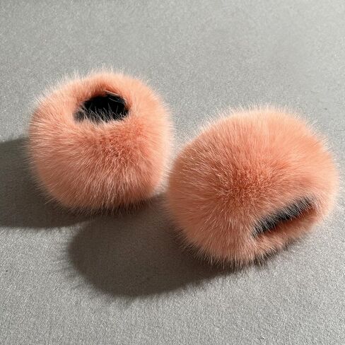 Women's Faux Fur Wrist Cuffs, Winter Fox Furry Wristbands, Fluffy Fur Cuff Bracelets, Arm Warmers in Kuwait