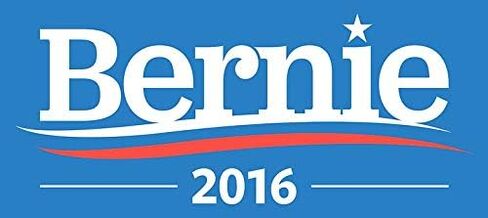 Bernie Sanders 2016 Vinyl Secal Pumper Wall Laptop Window Sticker 5 " in Saudi Arabia
