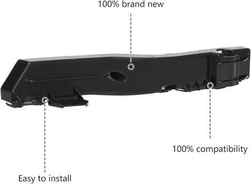 BXZ Front Inner Side Bumper Bracket Retainer Pair Driver Passenger Fit For 2016 2017 2018 Chevy Silverado 1500 in Kuwait