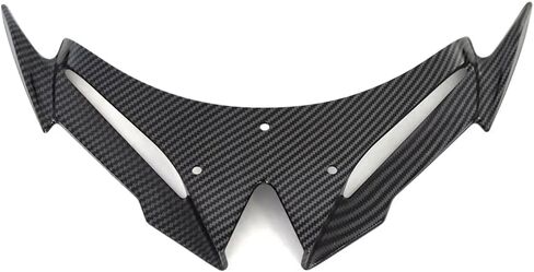 أجنحة ALMART للدراجة النارية الهوائية ، جناح منقار أمامي معدّل ، تمديد فادح ، FIT FORKA WASAKI NINJA 500 2024+ CARBON in Kuwait