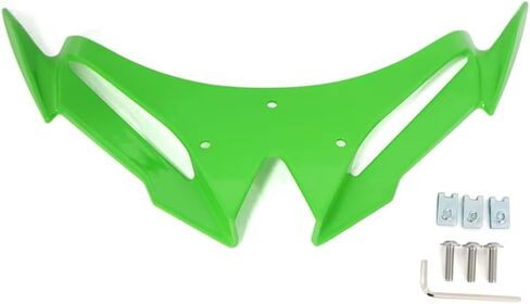 ALmart Motorcycle Aerodynamic Winglets, Modified Front Beak Wing, Fairing Extension, Fit forKa-wasaki Ninja 500 2024+ Carbon in Saudi Arabia