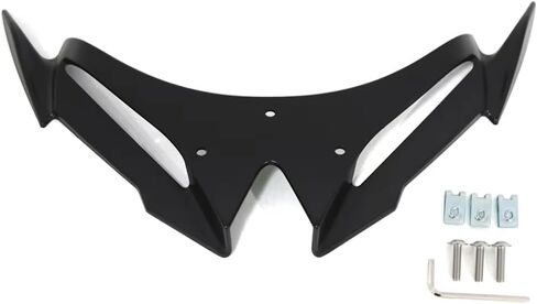 أجنحة ALMART للدراجة النارية الهوائية ، جناح منقار أمامي معدّل ، تمديد فادح ، FIT FORKA WASAKI NINJA 500 2024+ CARBON in Kuwait