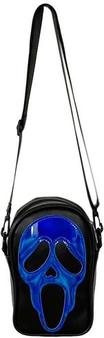 Halloween Crossbody Bag Reflective Ghost Face Purse for Women Men Halloween Accessories in Saudi Arabia