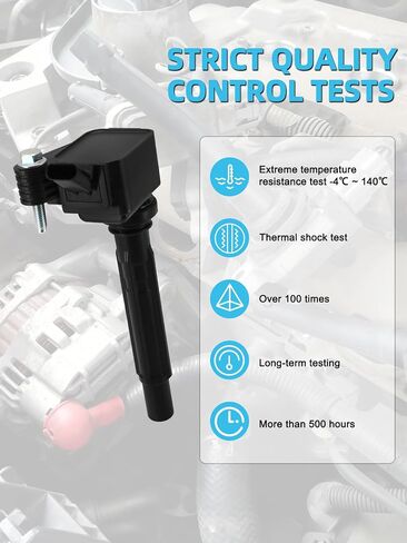 مجموعة من 4 UF839 Coil Coil Pack (2.0L) 2017-2020 لـ Alfa Romeo Giulia Stelvio ، Forjeep Cherokee Wrangler ، استبدل # GN10955-11B1 7805-1366 68211953AA 5C2385 50050430430 in Saudi Arabia