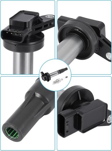 UF519 5C1420 E1019 حزمة ملف الإشعال 7090 شرارة المكونات IRIDIUM 8PCS (4.0L 4.2L 4.4L) 2003-2010 لـ Jaguar S-Type Super Vanden Plas XF XJ8 XJR XK XK8 XKR in Saudi Arabia