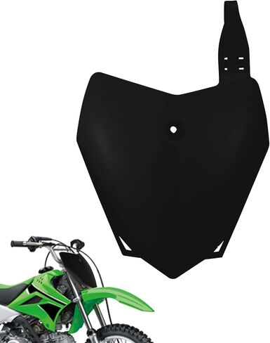 لوحة الرقم الأمامي لـ KLX110 ، لوحة رقم الدراجة الأوساخ البلاستيكية PP لـ KLX 110 2010-2025/KLX110L KLX 110L 2010-2024 in Kuwait