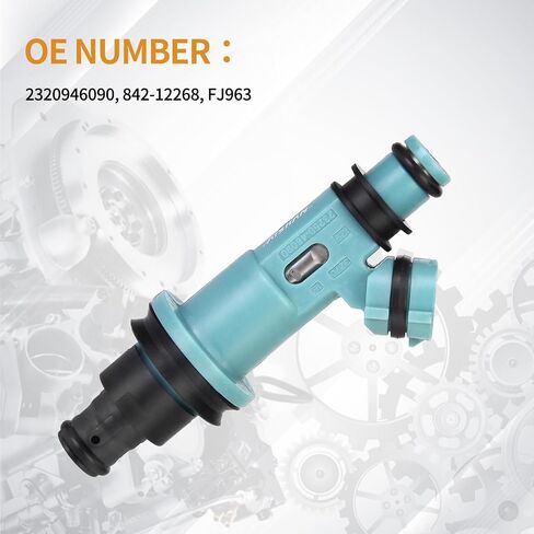 6PCS Fuel Injectors 2 Holes Compatible with Lexus IS300 2001-2005, SC300 1998-2000, GS300 1998 1999 2000 2001 2002 2003 2004, for Toyota Supra 1998 L6 3.0L Replace 23250-46090 842-12268 in Saudi Arabia
