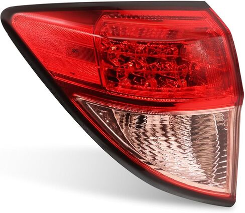 Outer Tail Light Red Passenge Side Compatible with 2016-2018 HRV HR-V Rear Tail Lamp HO2805109 33502T7SA01 (Right) in Kuwait