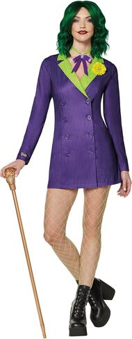 Spirit Halloween DC Villains The Joker Blazer Dress Costume | Officially licensed | Batman | The Joker Outfit in Saudi Arabia