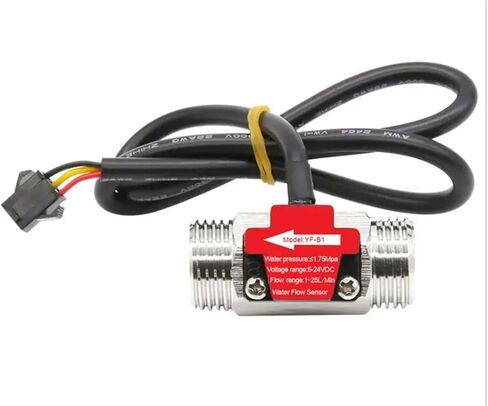 1PCS S304 G1/2 Inch Water Flow Hall Sensor Switch for Industrial Turbine Fowmeter Water in Saudi Arabia