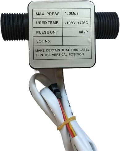 1PCS G1/2" OF05ZAT Milk Gasoline Oil Deisel Flow Rate Sensor Control Meter in Saudi Arabia