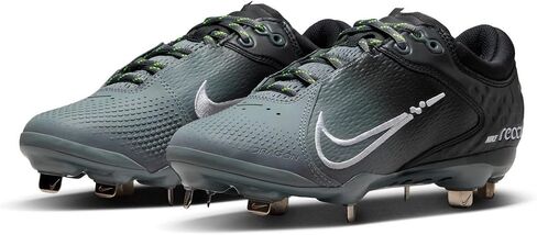 حذاء Nike Hyperdiamond 4 Elite Low Metal Softball SZ 7.5 أسود | أبيض in Saudi Arabia