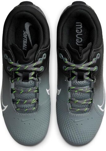 حذاء Nike Hyperdiamond 4 Elite Low Metal Softball SZ 7.5 أسود | أبيض in Saudi Arabia