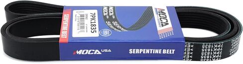 7PK1835 EPDM Serpentine Belt Fit 2008-2012 for Honda Accord 2.4L 2354CC 144Cu. in. l4 Gas DOHC Naturally Aspirated in Kuwait
