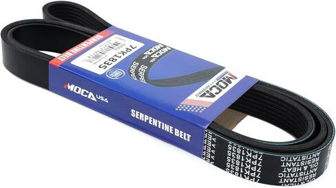 7PK1835 EPDM Serpentine Belt Fit 2008-2012 for Honda Accord 2.4L 2354CC 144Cu. in. l4 Gas DOHC Naturally Aspirated in Kuwait