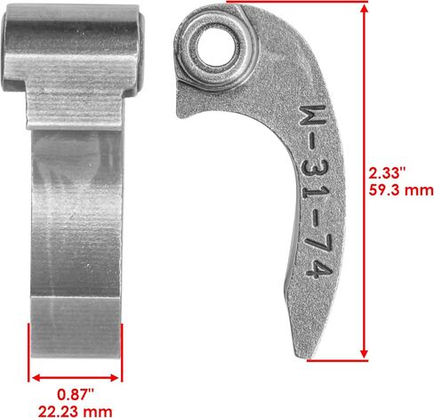 Caltric Primary Drive Clutch Weight 31-74g Compatible with Polaris RZR XP 4 Turbo S 2019-2020 5142487 in Saudi Arabia