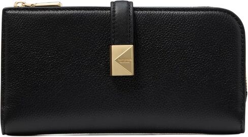 Kate Spade New York Deco Colordblected Leather Leather محفظة ضئيلة ، حليب Multi Multi in Kuwait