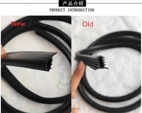 Upgrade 1.6M Car Dashboard Sealing Strips Stickers Sound Insulation Rubber Strip For 2m in Saudi Arabia