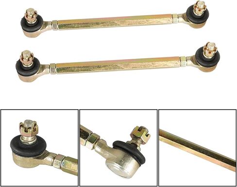 2PCS 17mm Steering Tie Rod End Ball Joint Replacement for 110cc 125cc 150cc Atv Quad Go Kart in Saudi Arabia