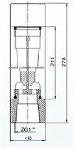 1PCS LZM-25G 6-60M3/H نوع الأنابيب المحمولة نوع تدفق الهواء مقياس تدفق الهواء مقياس المقياس in Kuwait
