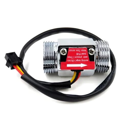 YF-B5 G3/4" Aluminum Chromium Plating Surface Water Hall Effect Pulse Output Flow Sensor 1-30L/Min in Kuwait