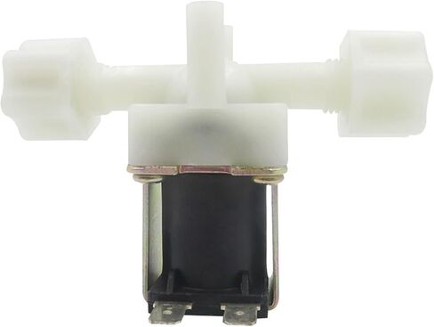 1PCS 2 points external wire water dispenser washing machine solenoid valve pressureless valve DC12V water inlet valve normally closed solenoid valve(AC220V) in Kuwait