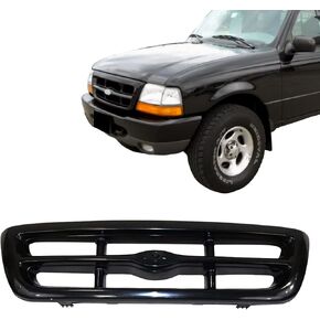 Grille Grille Black 1998-2000 متوافق مع Ford Ranger FO1200344 in Kuwait