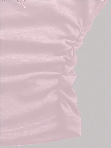 نجمة Wdirara للسيدات Rhinestone Ruched Britless Brit Tube Top Y2K Dops Dops in Kuwait