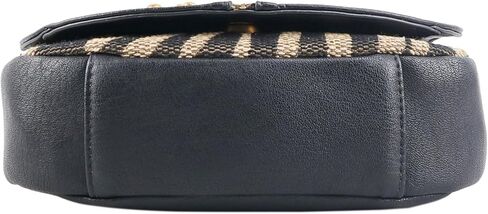 Jessica Simpson Walton Saddle Crossbody Bag, Stylish Purse with Adjustable Strap & Pockets, Zebra/Meteorite in Saudi Arabia