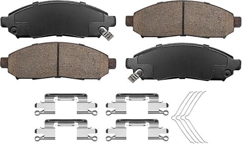Detroit Axle - Brake Kit for 2005-2019 Nissan Frontier Xterra 2009-2012 Suzuki Equator 11.65" inch Front and 11.26" inch Rear Drilled Disc Brake Rotors Ceramic Brakes Pads Replacement in Saudi Arabia