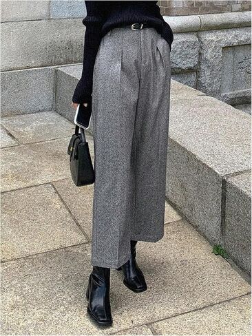 Floerns Women's Straight Leg Dress Slacks Work Business Casual Pants Trousers with Pocket in Saudi Arabia