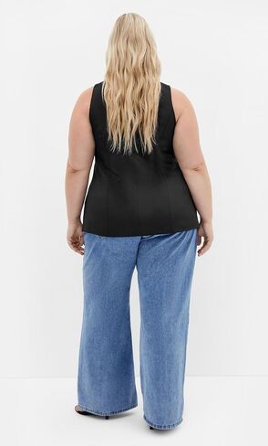 City Chic Women's Plus Size Vest - Yazmin in Saudi Arabia