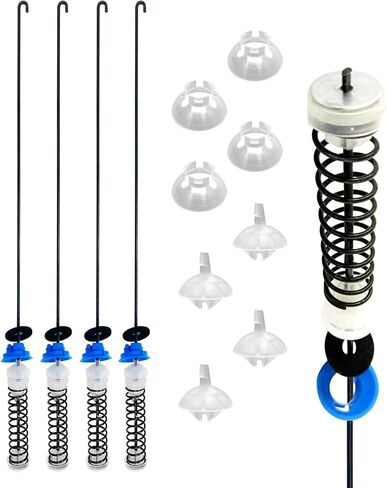 W11130362 WTW5000DW0 WTW5000DW1 WTW5000DW2 WTW5000DW3 MVWX655DW1 Washer Suspension Rod Kit, Compatible With Whirlpool,Maytag,Kenmore,Crosley,Suspension Rod Replacement for W10594080 W10748956 | 23.3in in Kuwait