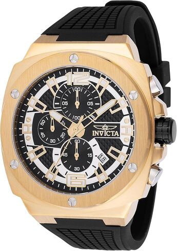 Invicta Racing Men 47mm Stainless Steel Gold + Black Gold dial VD57 Quartz in Kuwait