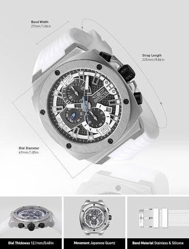 Invicta Racing Men 47mm Stainless Steel Gold + Black Gold dial VD57 Quartz in Saudi Arabia