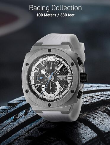 Invicta Racing Men 47mm Stainless Steel Gold + Black Gold dial VD57 Quartz in Saudi Arabia