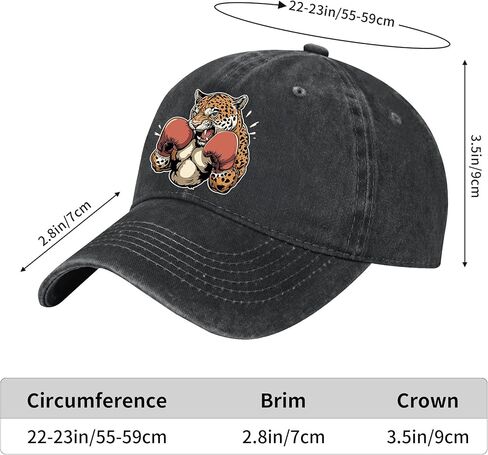 Animal Baseball Cap for Men Women Vintage Washed Cotton Adjustable Unstructured Hat in Kuwait