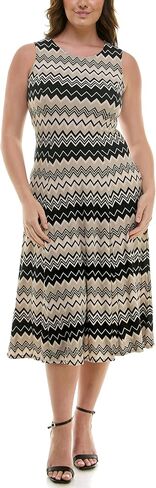 Danny & Nicole Women's Solid Cardigan and Printed Dress Set in Saudi Arabia