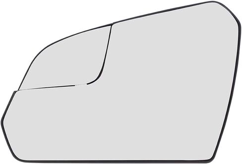 Brock Replacement Driver Mirror Glass w/Base Heated Spotter Glass compatible with 15-19 Sonata in Saudi Arabia