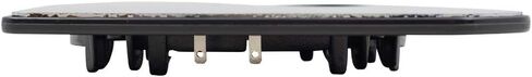 Brock Replacement Driver Mirror Glass w/Base Heated Spotter Glass compatible with 15-19 Sonata in Saudi Arabia