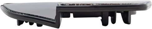 Brock Replacement Driver Mirror Glass w/Base Heated Spotter Glass compatible with 15-19 Sonata in Saudi Arabia