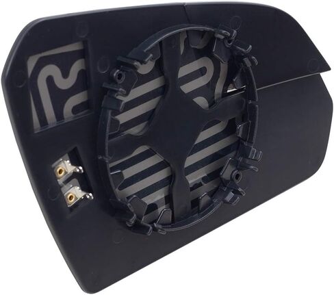 Brock Replacement Driver Mirror Glass w/Base Heated Spotter Glass compatible with 15-19 Sonata in Saudi Arabia
