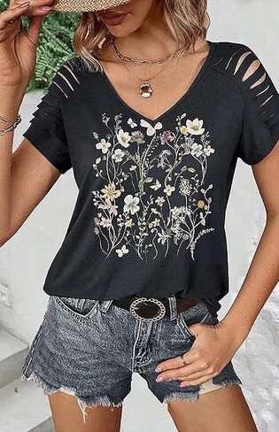 Women's Vintage Rock Band T-Shirt/Free Bird Eagle Graphic Tees/Country Concert Music Short Sleeve Shirts Tops in Saudi Arabia