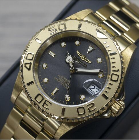 ساعة Invicta Men's Pro Diver Automatic Watch ، Gold ، 15848 in Saudi Arabia