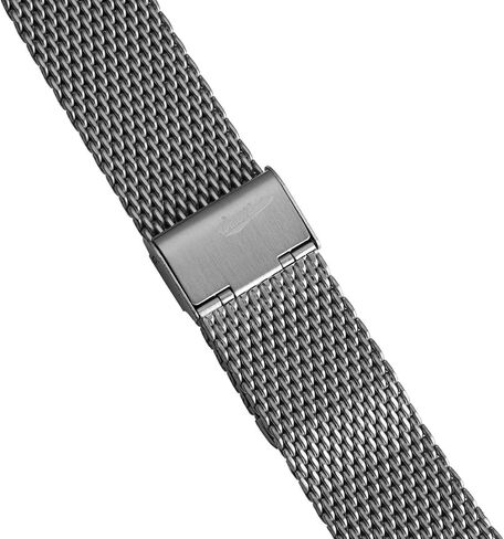 Classic Mesh Watch Strap, Polished or Satin Brushed Finish, 18-22mm. Men's Replacement Stainless Steel Band. Quick Release Spring Bars for Easy Changes in Saudi Arabia