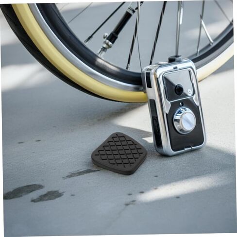PRETYZOOM 4pcs Nonslip Vehicle Rubber Pedal Pads Durable Auto Brake Clutch Covers High Elastic Material for Fit Comfortable Foot Rest Sleeves for Enhanced Driving Control in Saudi Arabia