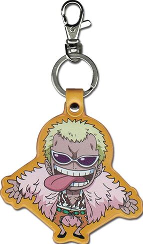 Great Eastern Entertainment One Piece - SD Doflamingo PU Keychain, 2" in Saudi Arabia