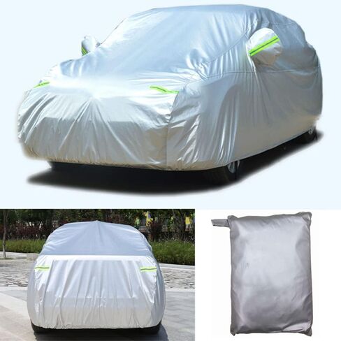 All Weather Waterproof Full Exterior Cover Compatible with Toyota Fortuner 2016 2017 2018 2019 2020 2021 2022 2023 2024 2025 2026 Full Car Cover in Saudi Arabia