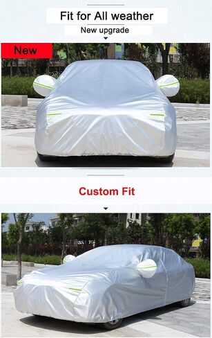 All Weather Waterproof Full Exterior Cover Compatible with Toyota Fortuner 2016 2017 2018 2019 2020 2021 2022 2023 2024 2025 2026 Full Car Cover in Saudi Arabia